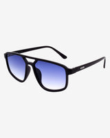 black / gradiant blue to clear