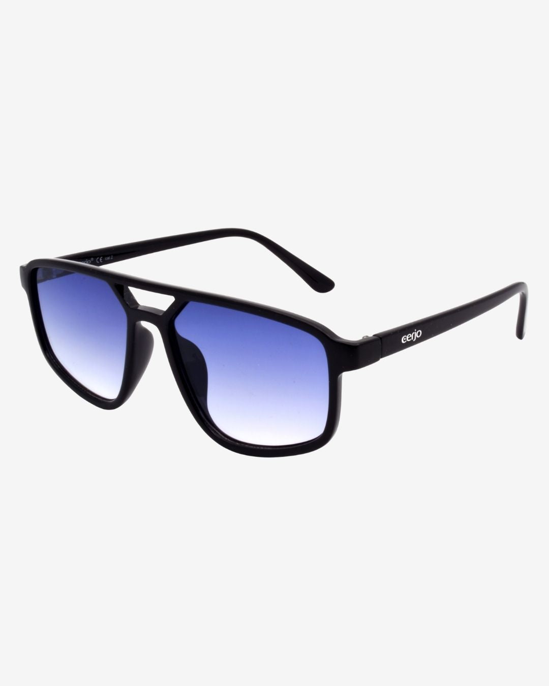 black / gradiant blue to clear