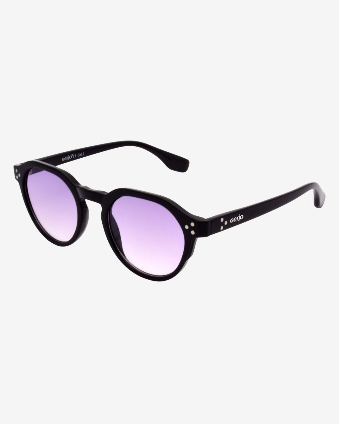 black / gradiant purple to clear