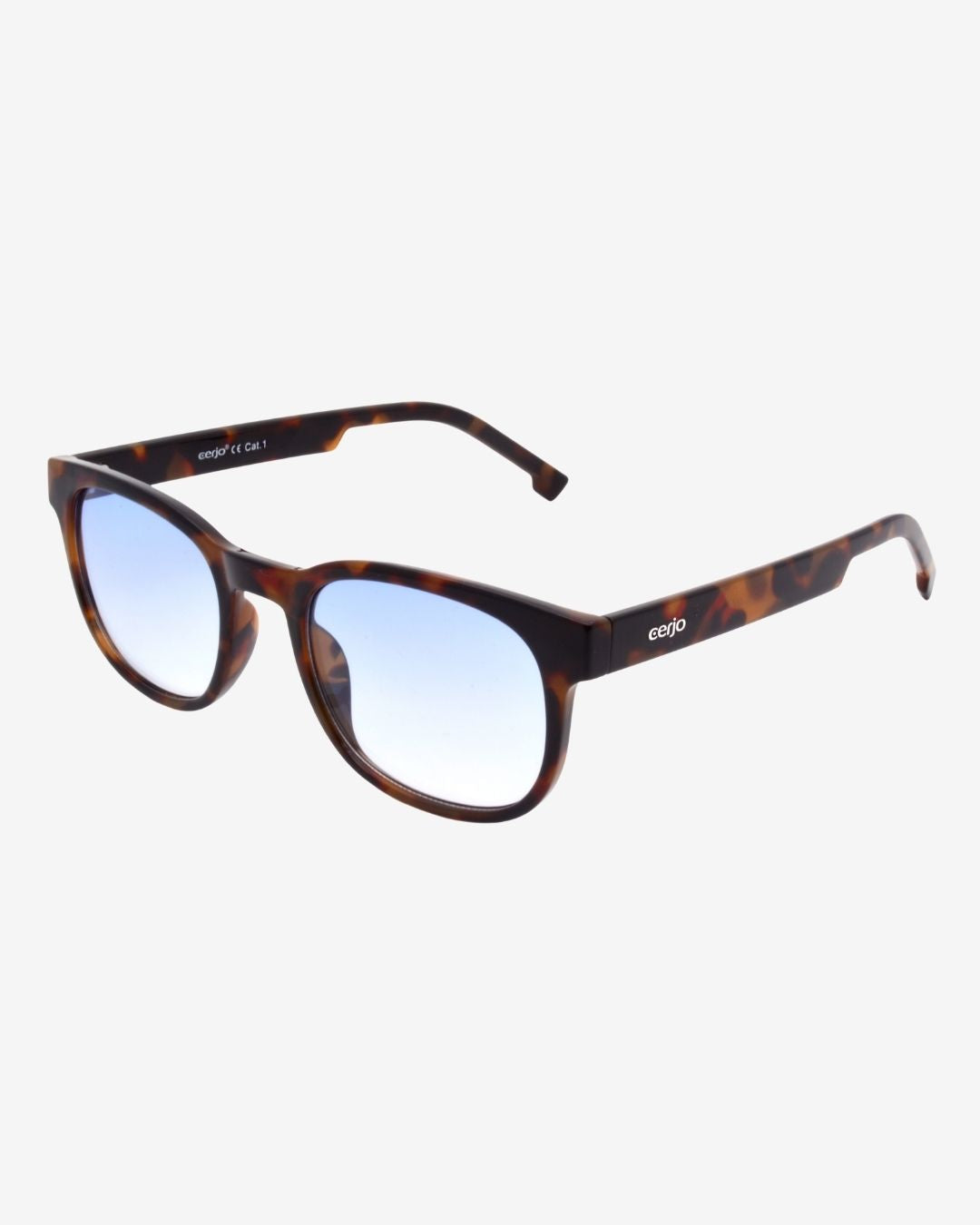 brown / gradiant blue to clear