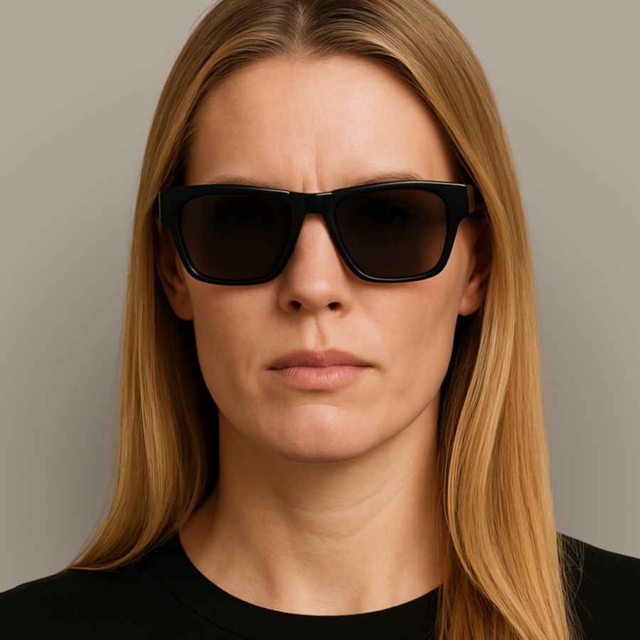 Visage rectangulaire